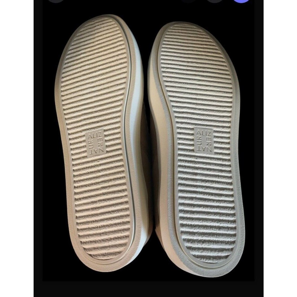NATURALIZER Women’s CYPRESS Faux Fur Slip On Sneakers OATMEAL Size 10M NIB - Picture 5 of 9